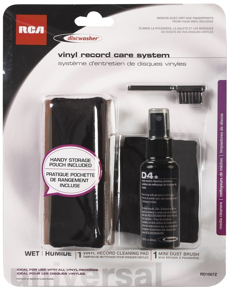 RCA/VINYL RECORD CARE SYSTEM INCLUDES FLUID BRUSH & STORAGE BAG – foto 1
