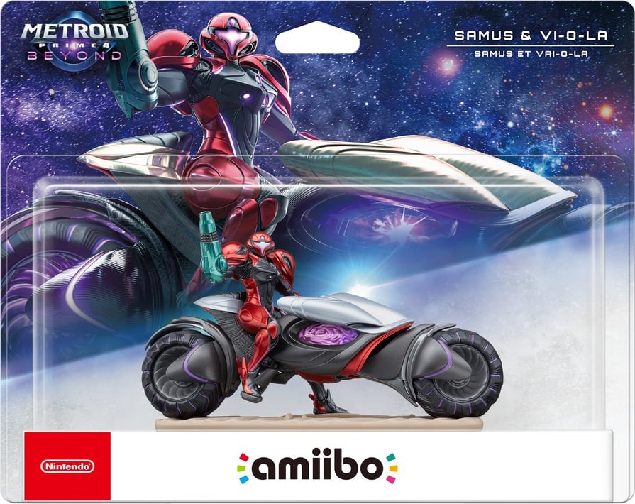 FIGURAS AMIIBO METROID PRIME 4 BEYOND SAMUS Y VI-O-LA