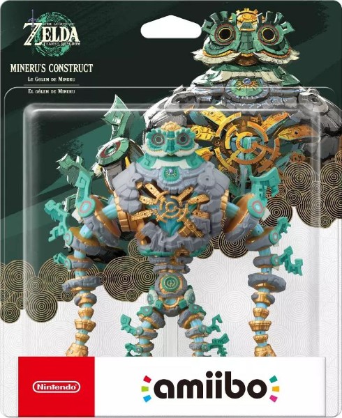 FIGURAS AMIIBO THE LEGEND OF ZELDA TEARS OF THE KINGDOM MINERUS CONSTRUCT – foto 1
