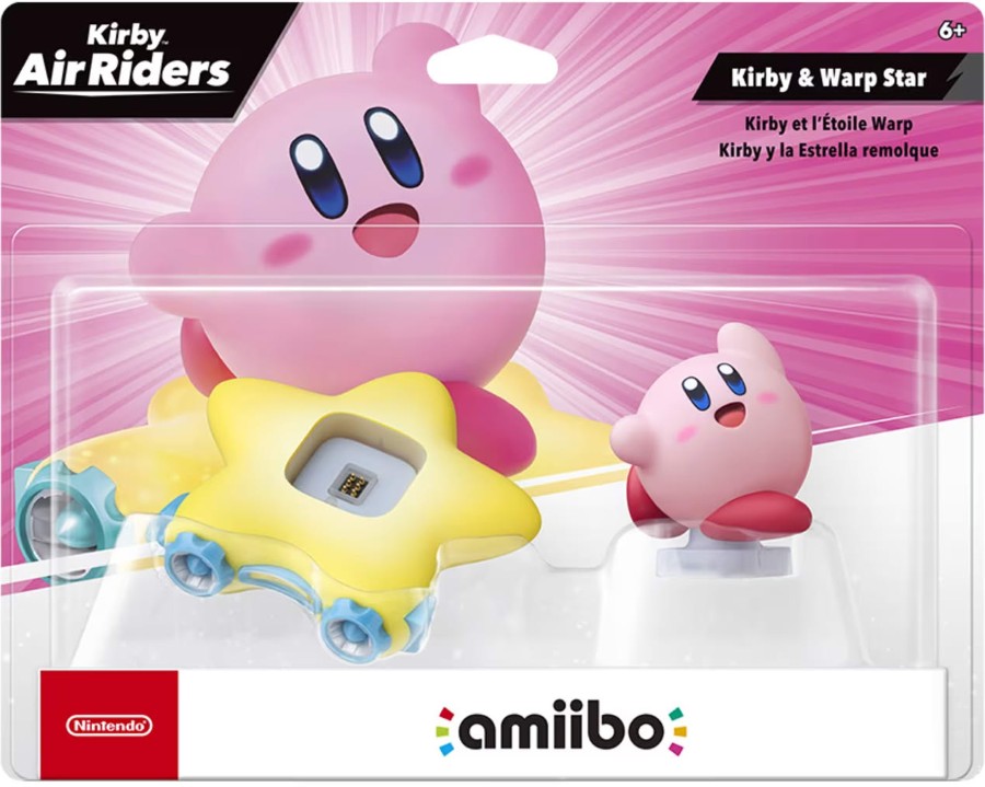 FIGURAS AMIIBO KIRBY KIRBY AND WARP STAR