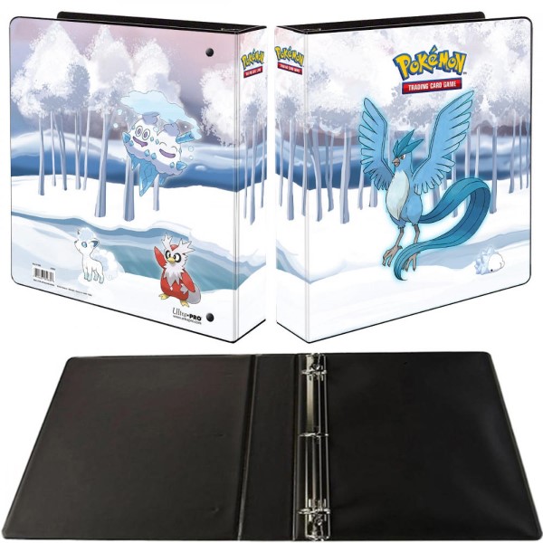 ESTUCHE TARJETAS POKEMON ULTRA PRO ALBUM FROSTED FOREST ARTICUNO NO PAGES