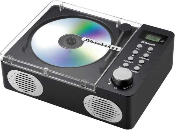 STUDEBAKER/RETRO CD PLAYER FM BLACK SB3720B – foto 1