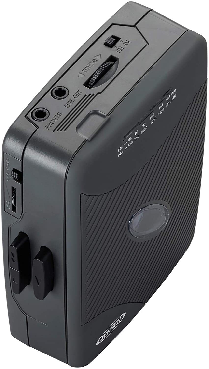 JENSEN/WALKMAN CASSETTE Y RADIO AM/FM BLACK JSEN37514