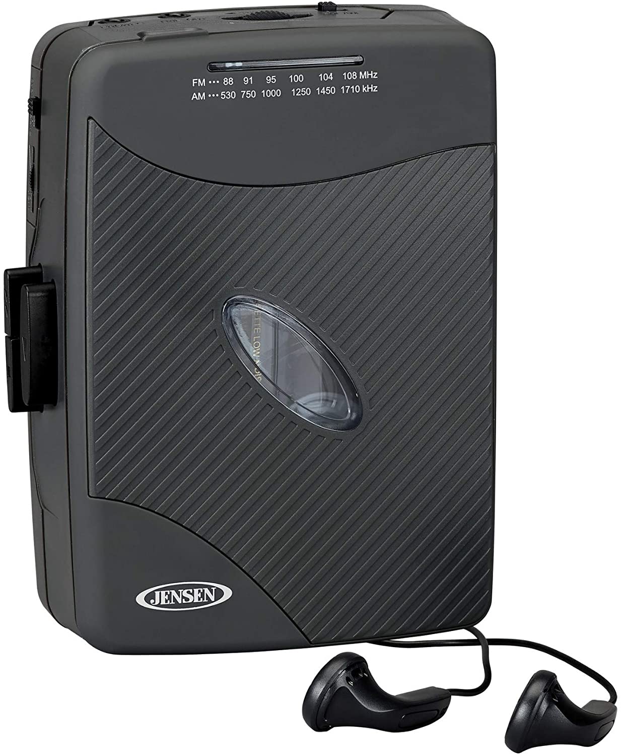 JENSEN/WALKMAN CASSETTE Y RADIO AM/FM BLACK JSEN37514
