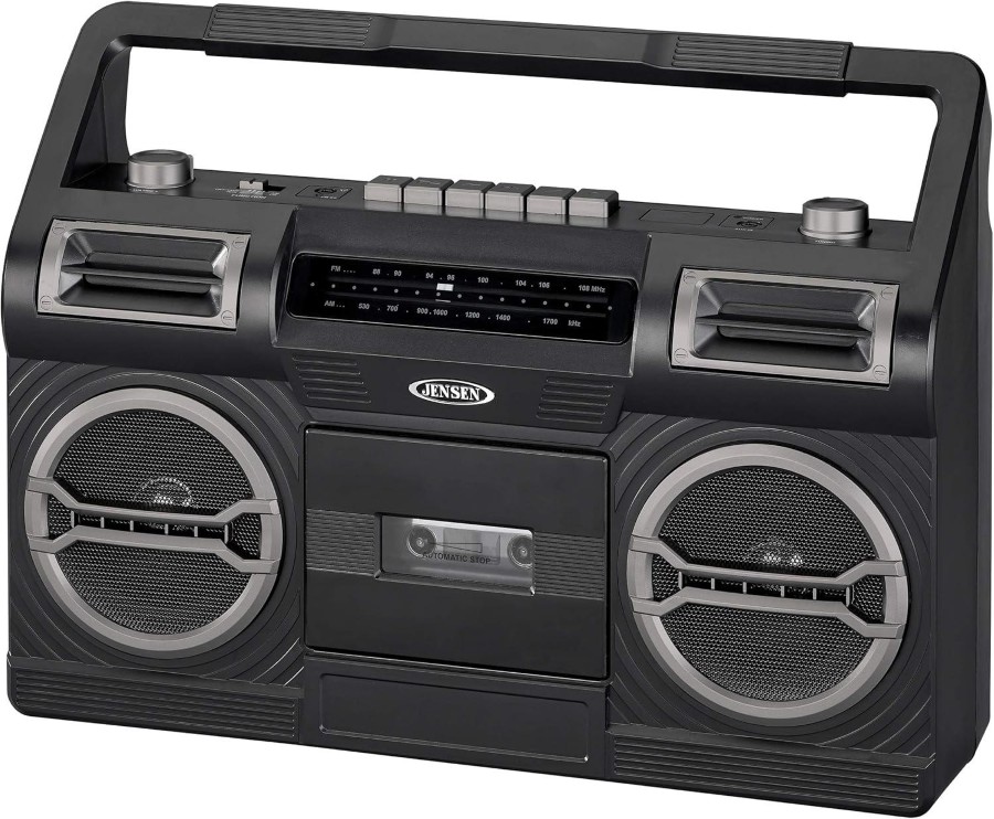JENSEN/RADIO FM CASSETTE PLAYER BLACK JSEN60017
