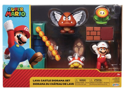 FIGURA MARIO LAVA CASTLE DIORAMA SET JP400152/TOYS