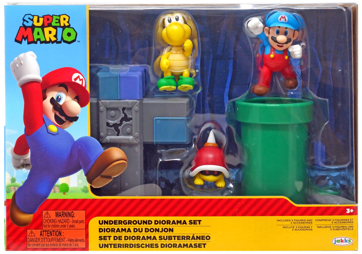 FIGURA MARIO UNDERGROUND DIORAMA SET JP404264/TOYS