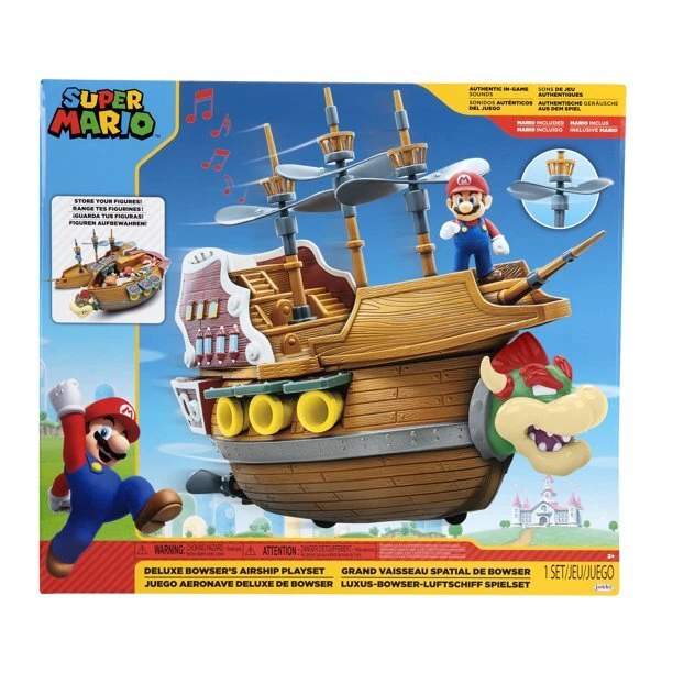 BARCO SUPER MARIO BOWSER AIRSHIP 40429/TOYS