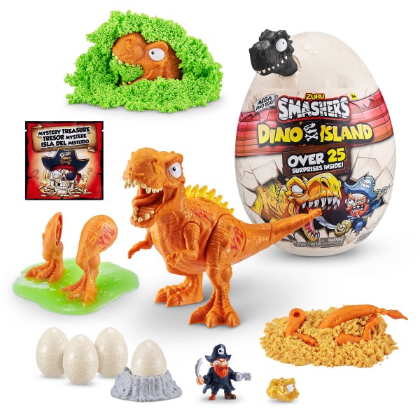 ZURU HUEVO SORPRESA SMASHERS DINO ISLAND ZU7487/TOYS