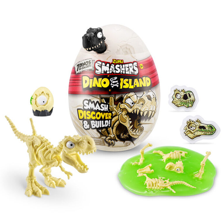 ZURU HUEVO SORPRESA SMASHERS DINO IISLAND 6PCS ZU7495/TOYS