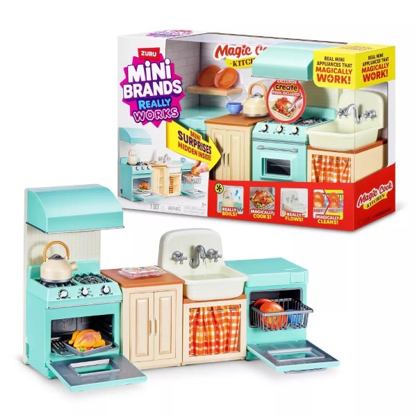 MINI BRANDS ZURU MINI MAGIC COOK KITCHEN 77858/TOYS – foto 2