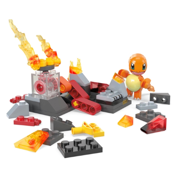 MEGA CONSTRUX POKEMON CHARMANDER FIRE-TYPE SPIN/TOYS