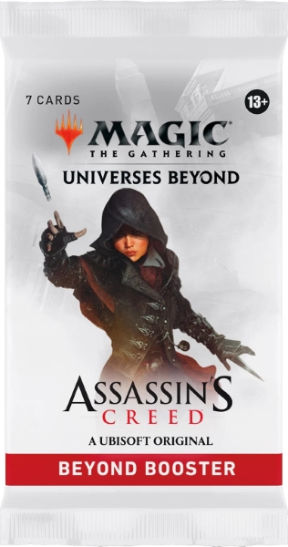 TARJETAS MAGIC ASSASSINS CREED UNIVERSES BEYOND BEYOND BOOSTER 1218/TOYS