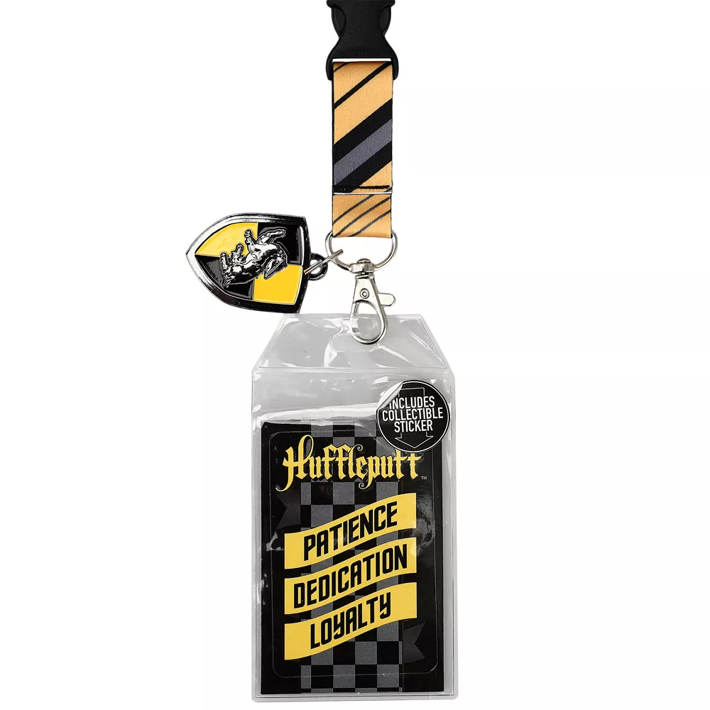 LANYARD HARRY POTTER HUFFLEPUFF WITH CHARM BWJJNHPT