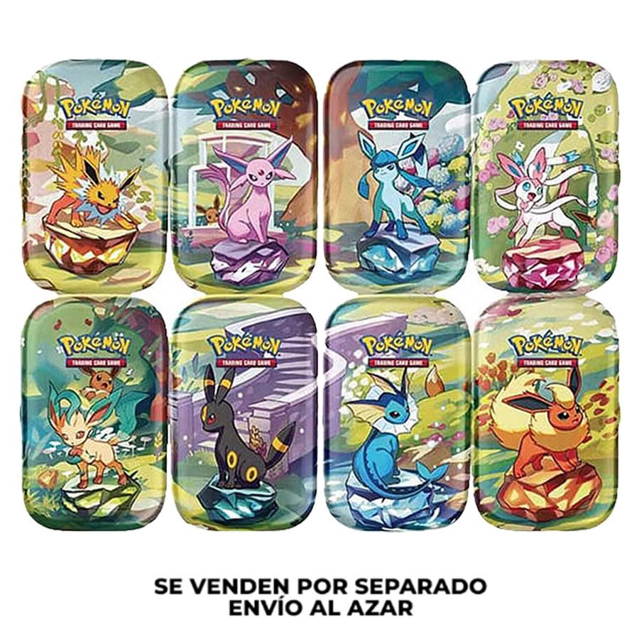 TARJETAS POKEMON MINI TIN SCARLET - VIOLET PRISMATIC EVOLUTIONS (ESPAÑOL)100-10086/TOYS – foto 1