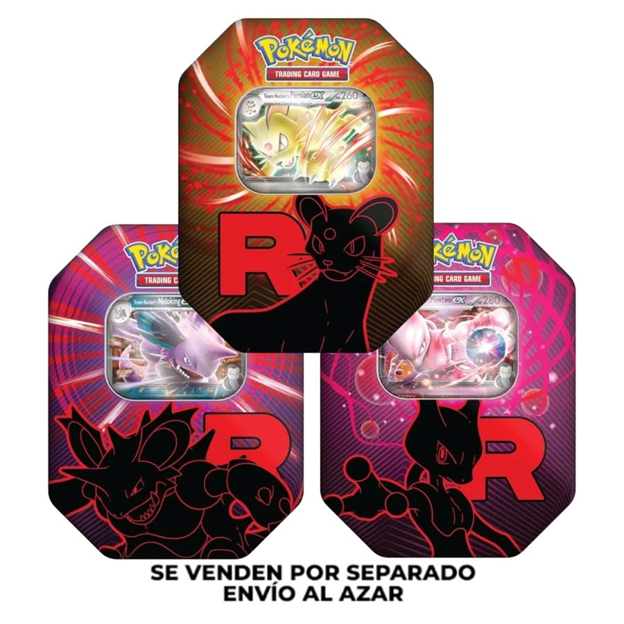 TARJETAS POKEMON TEAM ROCKET TIN MASTER (ESPAÑOL)10-10135-107/TOYS – foto 1