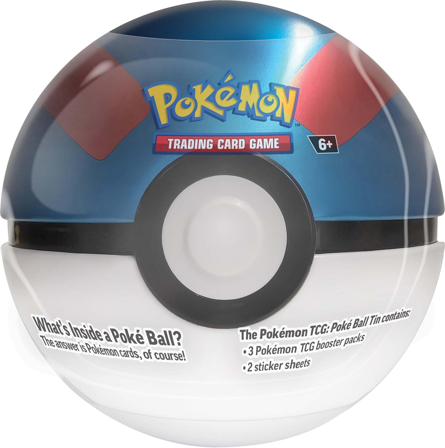 TARJETAS POKEMON POKEBALL TIN 2025/TOYS – foto 1