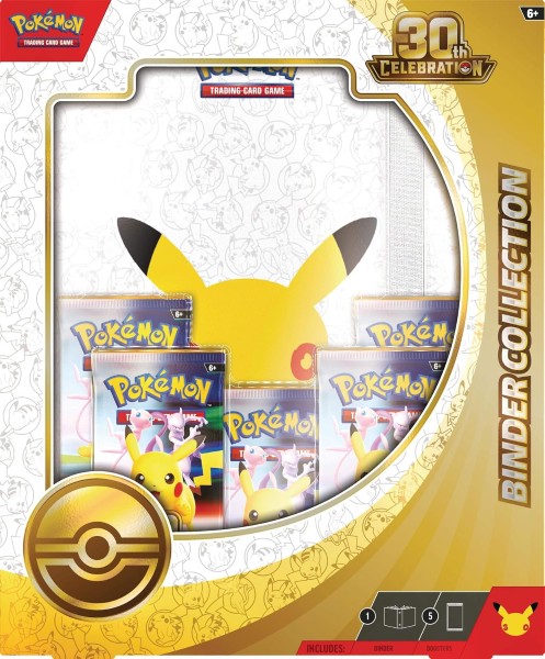 TARJETAS POKEMON BINDER COLLECTION 30TH CELEBRATION/TOYS – foto 1