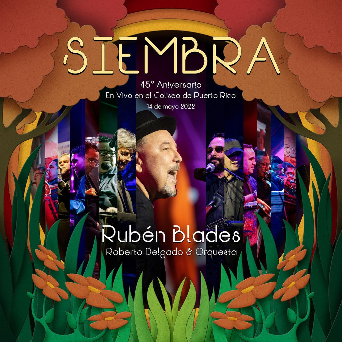 RUBEN BLADES/SIEMBRA 45° ANIVERSARIO EN VIVO EN COLISEO DE PUERTO RICO (CD) – foto 1