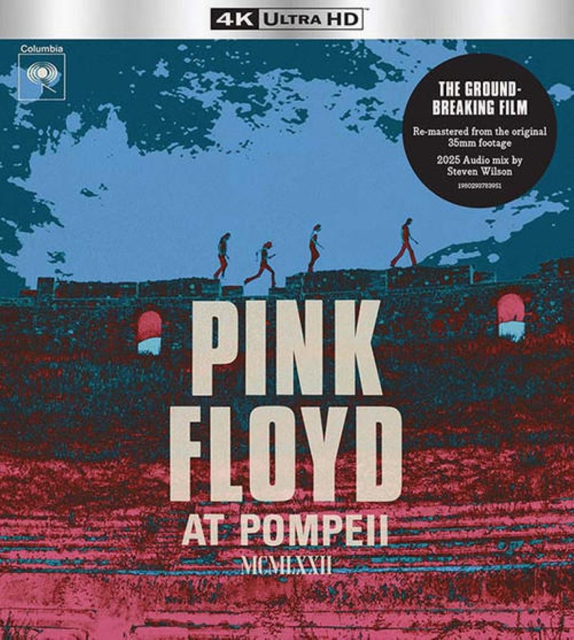 PINK FLOYD LIVE AT POMPEII 4K ULTRA HD/DVD