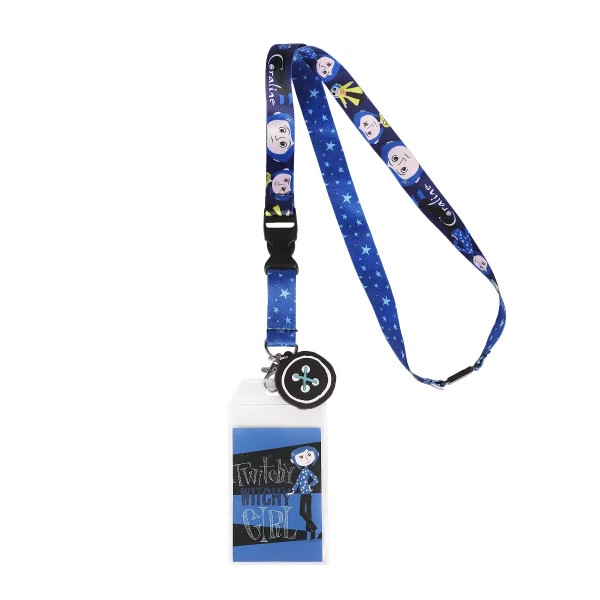 LANYARD CORALINE TWITCHY WITCHY GIRL