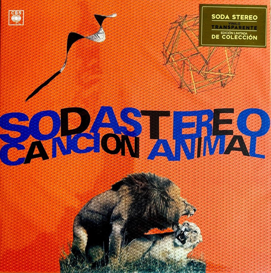 SODA STEREO/CANCION ANIMAL COLORED CLEAR (VINYL) – foto 1