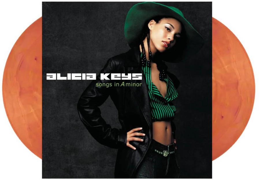 ALICIA KEYS/SONGS IN A MINOR COLORED ORANGE 2LP (VINYL)