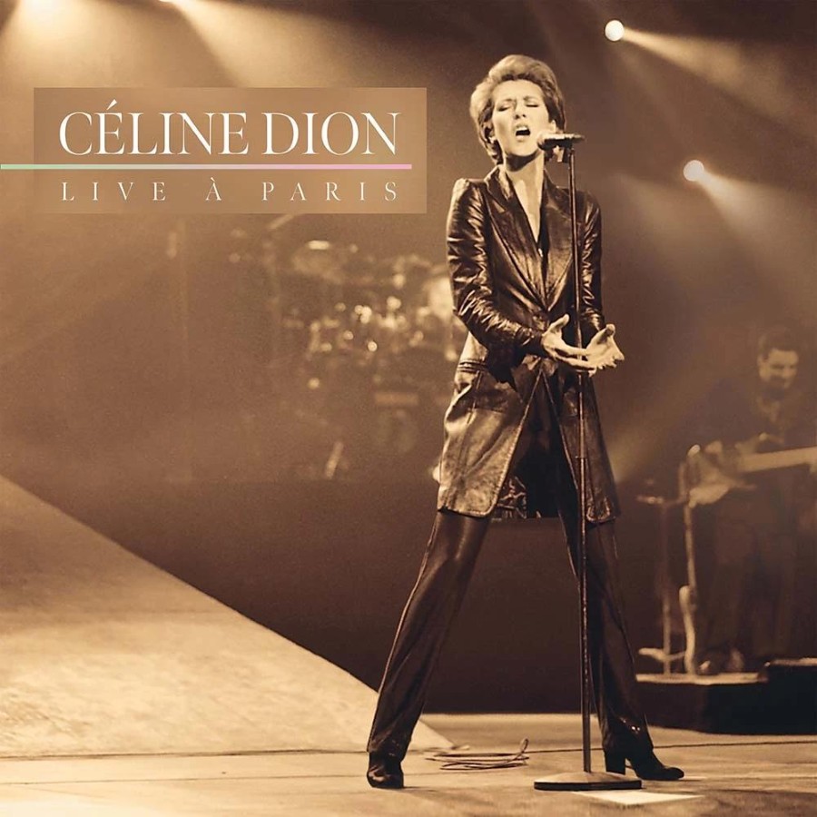 CELINE DION/LIVE A PARIS 2LP COLORED GOLD 140 GRAM (VINYL) – foto 1