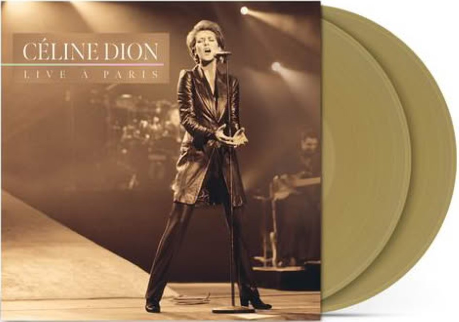 CELINE DION/LIVE A PARIS 2LP COLORED GOLD 140 GRAM (VINYL) – foto 2