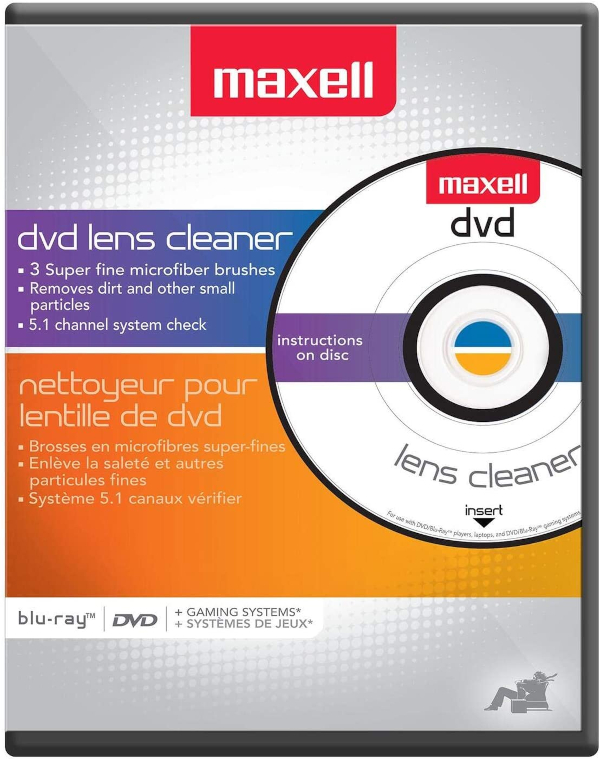 MAXELL/DVD LIMPIADOR DE LENTE LASER – foto 1