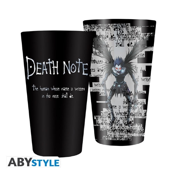 VASO DE VIDRIO DEATH NOTE RYUK XXL ABYVER163