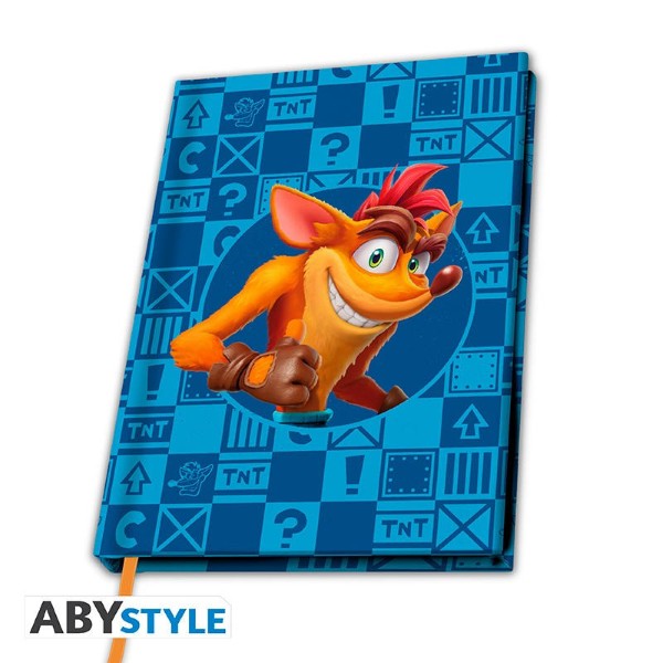 LIBRETA CRASH BANDICOOT CRASH - COCO ABYNOT089