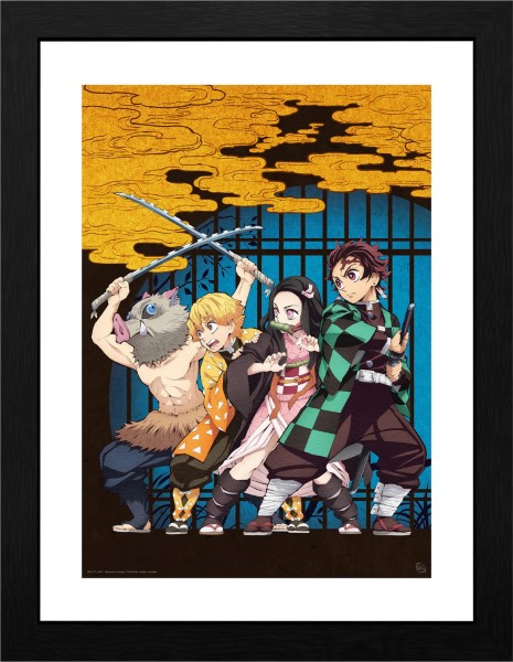 CUADRO DEMON SLAYER KEY ART 12" X 16" GBYDCO162