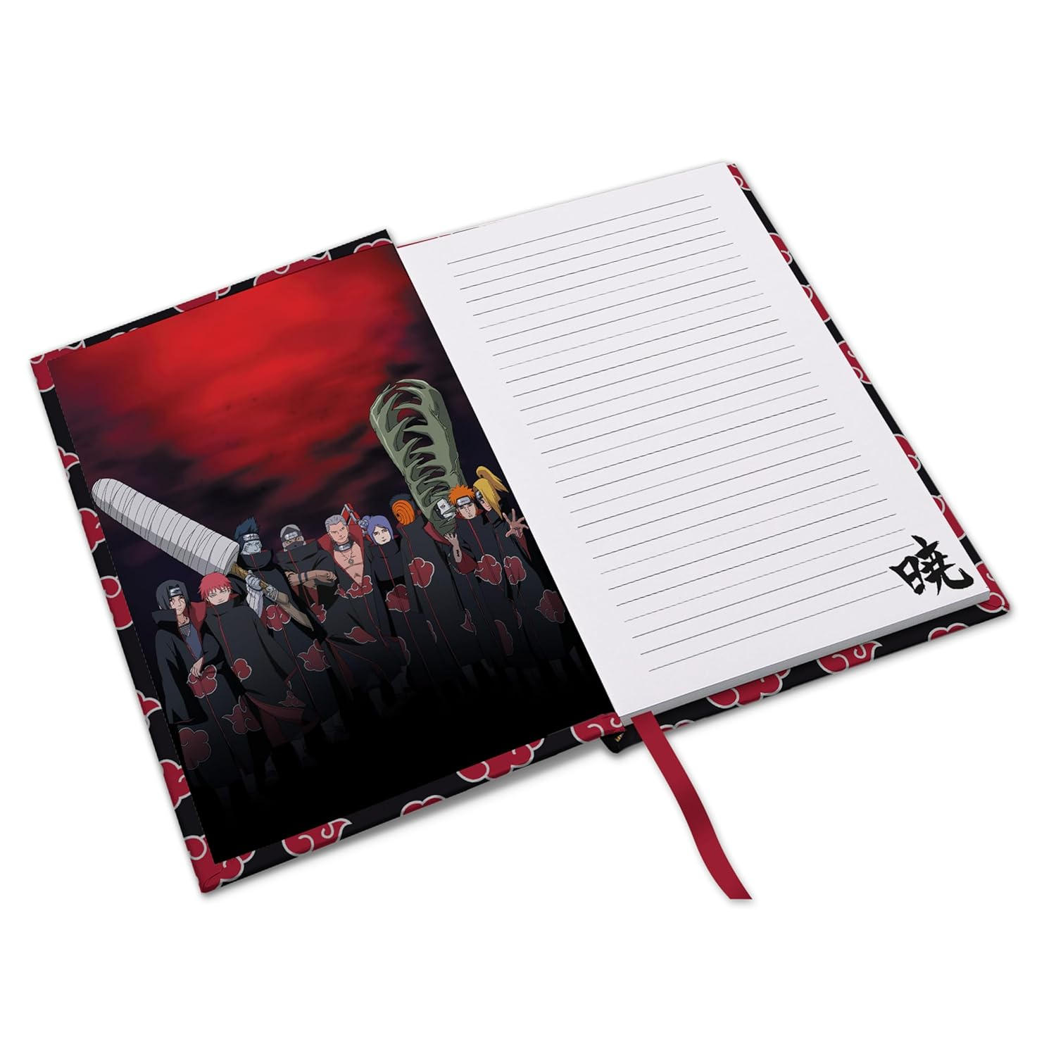 LIBRETA NARUTO AKATSUKI ABYNOT109