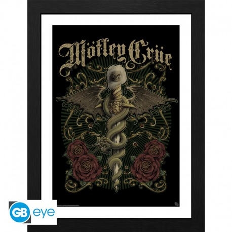 CUADRO MOTLEY CRUE EXQUISITE DAGGER GBYDCO298