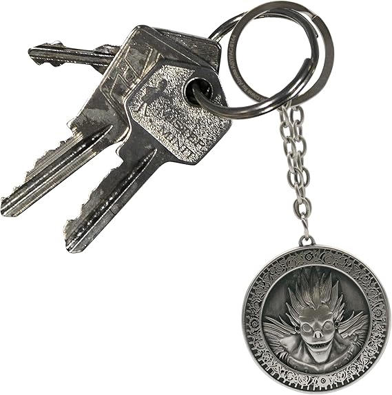 KEYCHAIN DEATH NOTE RYUK MEDALL ABYKEY563