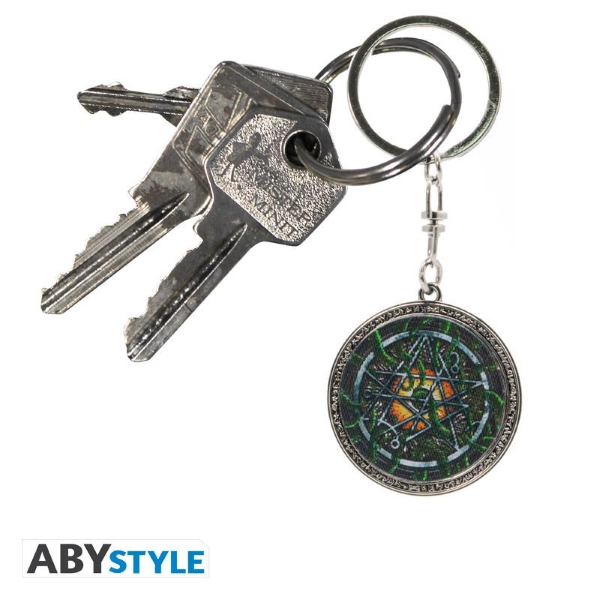 KEYCHAIN CTHULHU LENTICULAR NECRONOMIC ABYKEY567