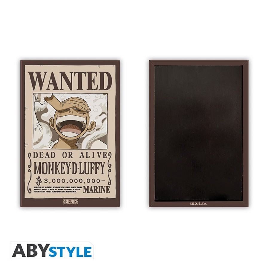 IMAN ONE PIECE WANTED MONKEY D LUFFY ABYMGN035