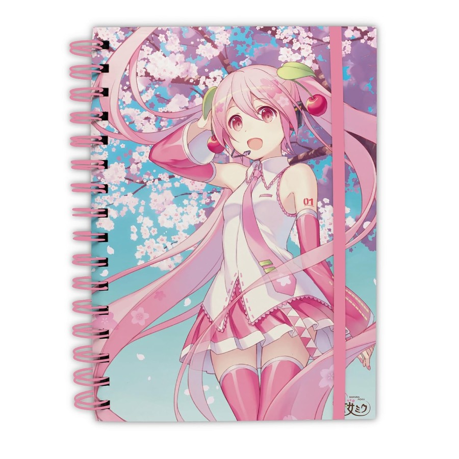 LIBRETA HATSUNE MIKU CHERRY BLOSSOM ABYNOT159