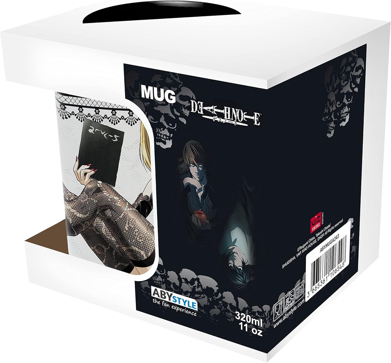 TAZA DEATH NOTE MISA 320ML ABYMUGA243_US
