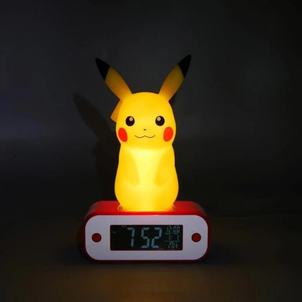 RELOJ POKEMON PIKACHU LIGTH-UP ALARM CLOCK 811359 – foto 2