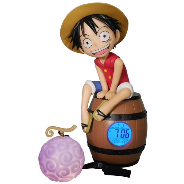 RELOJ ONE PIECE LUFFY BARREL ALARM CLOCK 811650 – foto 1