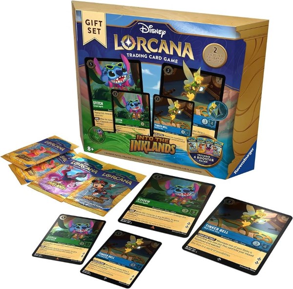 TARJETAS DISNEY LORCANA INTO THE INKLANDS GIFT SET 110982957/TOYS