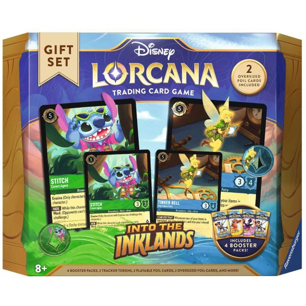 TARJETAS DISNEY LORCANA INTO THE INKLANDS GIFT SET 110982957/TOYS