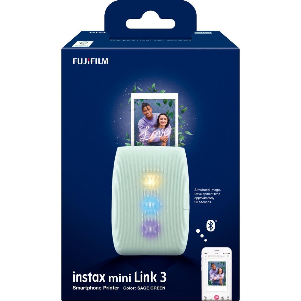 FUJIFILM/IMPRESORA INSTAX MINI LINK 3 GREEN