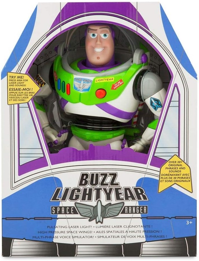 FIGURA TOY STORY BUZZ LIGHTYEAR 30CM TALKING/TOYS