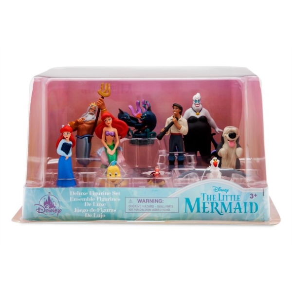 SET DE FIGURAS LITTLE MERMAID DELUXE 10 PCS/TOYS