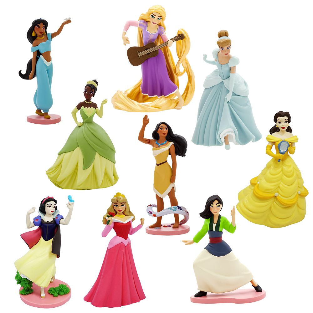 SET DE FIGURAS DISNEY PRINCESAS 9PCS/TOYS