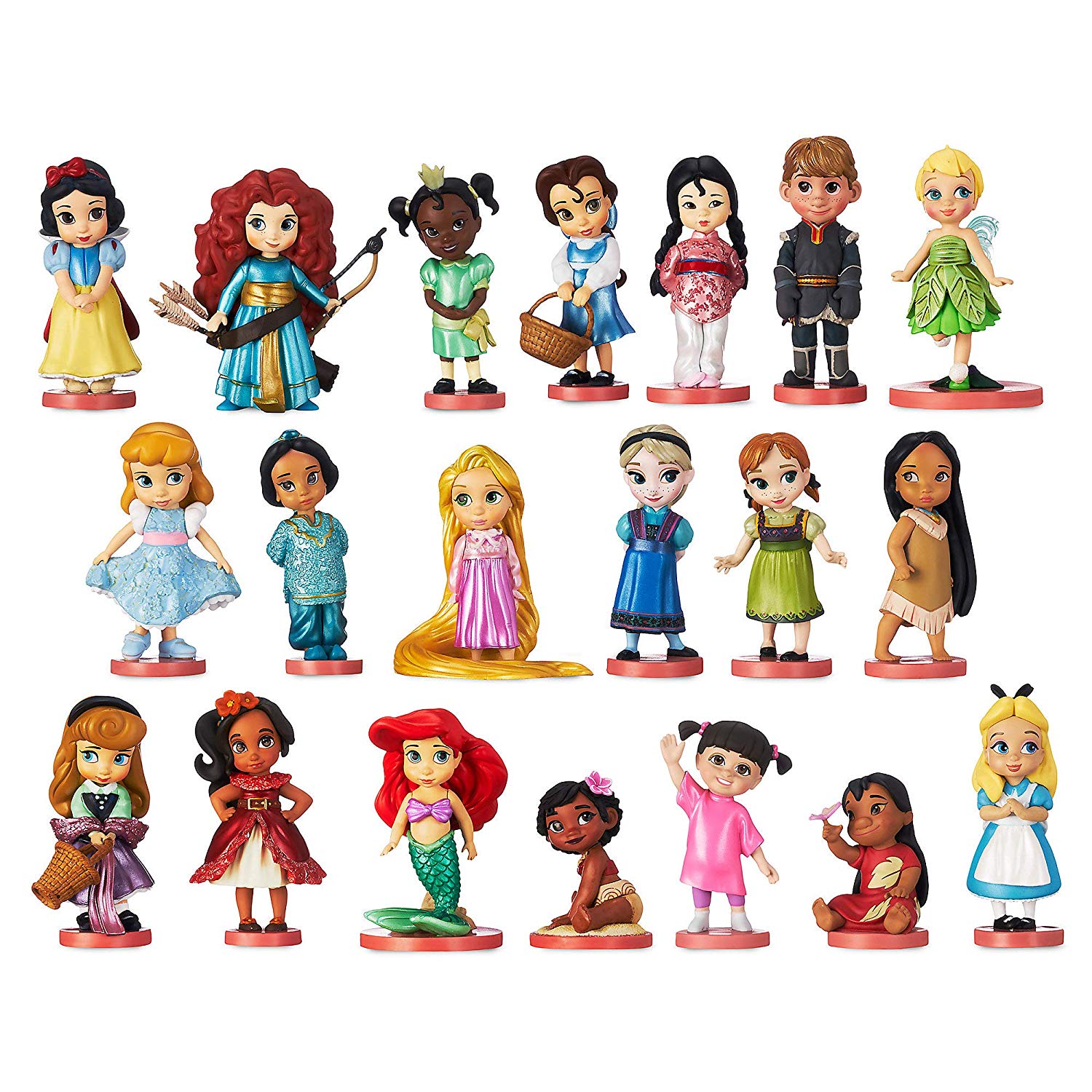 SET DE FIGURAS DISNEY ANIMATORS MEGA 20PCS/TOYS