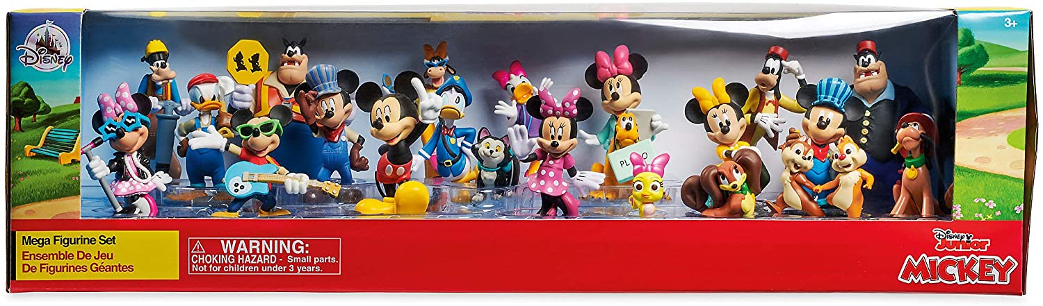 SET DE FIGURAS MICKEY MOUSE AND FRIENDS MEGA FIGURE SET 22PCS/TOYS